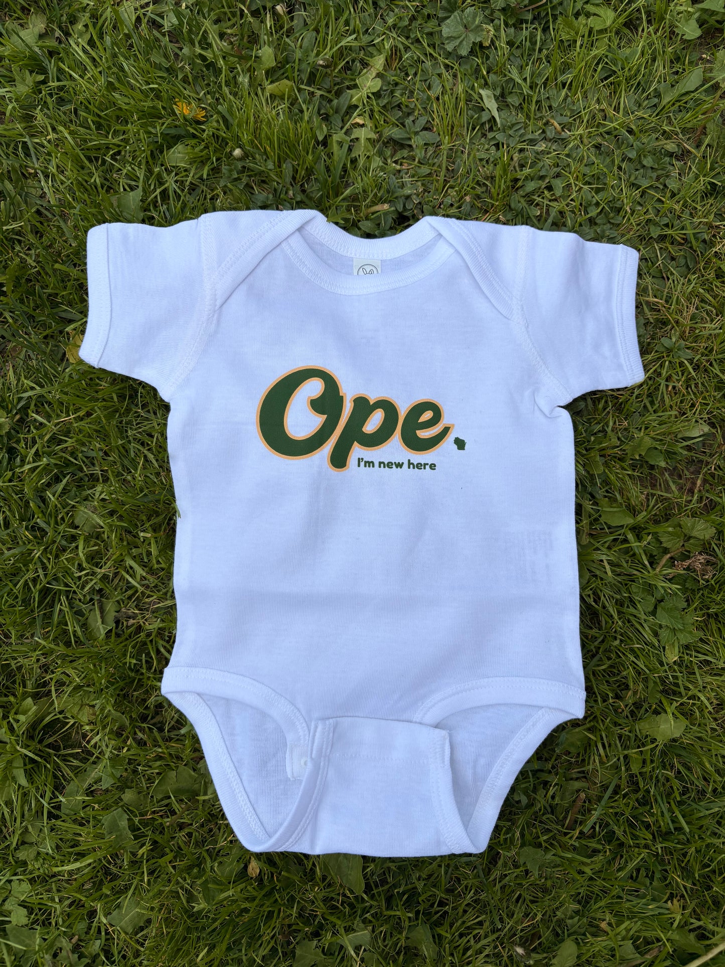 Ope. Baby Onesie (White)