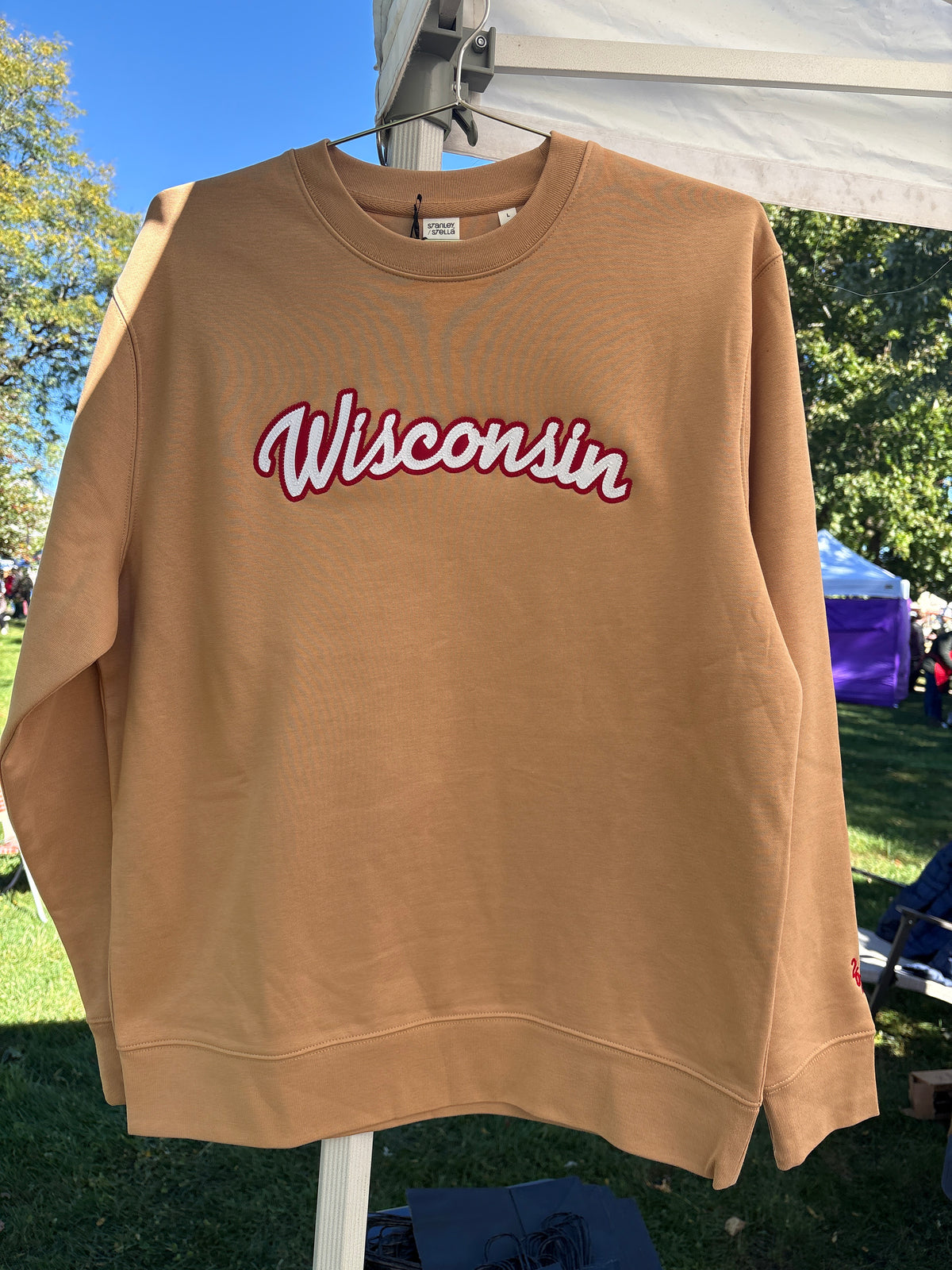Wisconsin Midweight Crewneck Sweater