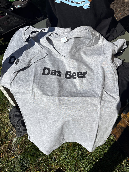 Das Beer Women's V-Neck Tee