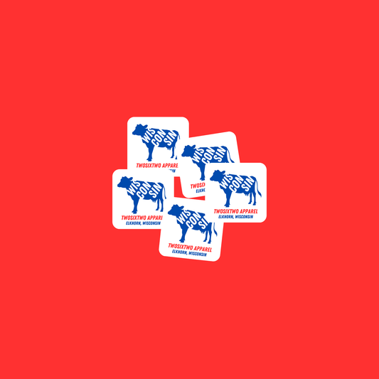 TwoSixTwo Wisconsin Sticker